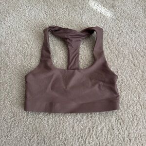 Aritzia Racerback Sports Bra - Brown
